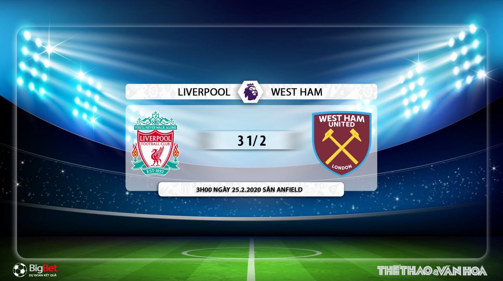 Liverpool vs West Ham, nhận định Liverpool vs West Ham, liverpool, west ham, trực tiếp Liverpool vs West Ham, soi kèo Liverpool vs West Ham, K+PC, K+PM, bóng đá