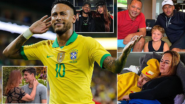 Gia đình đặc biệt của Neymar: Bố là người đại diện, mẹ cặp kè 'phi công' trẻ hơn cả con trai