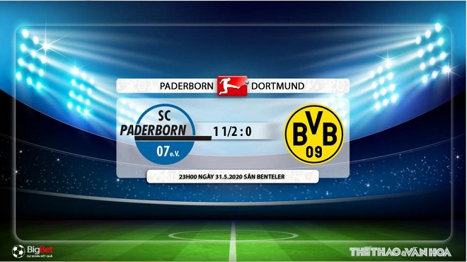 Soi kèo Paderborn vs Dortmund, nhận định Paderborn vs Dortmund, Paderborn vs Dortmund, bóng đá, trực tiếp bóng đá, kèo bóng đá, Bundesliga 