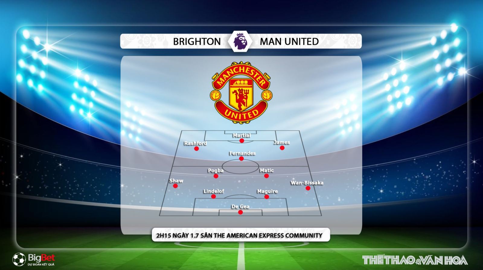 Brighton vs MU, MU, Brighton, trực tiếp bóng đá, manchester united, lịch thi đấu bóng đá, bong da, soi kèo, kèo bóng, truc tiep bong da