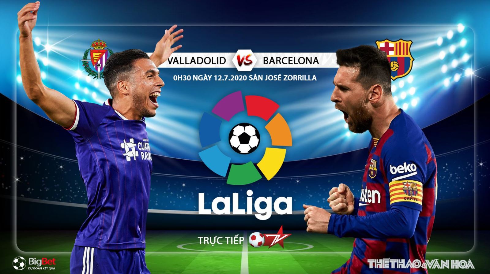 Soi kèo bóng đá Valladolid vs Barcelona. Trực tiếp bóng đá vòng 36 La Liga. BĐTV 