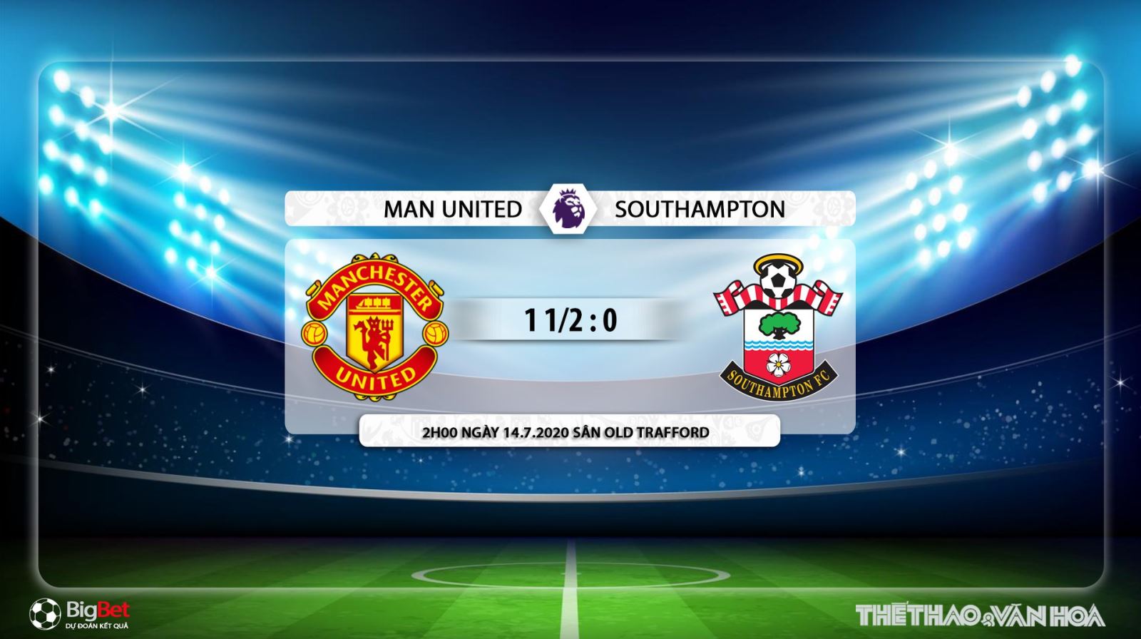 MU vs Southampton, mu, southampton, manchester united, bóng đá, bong da, lịch thi đấu bóng đá, soi kèo, kèo bóng đá