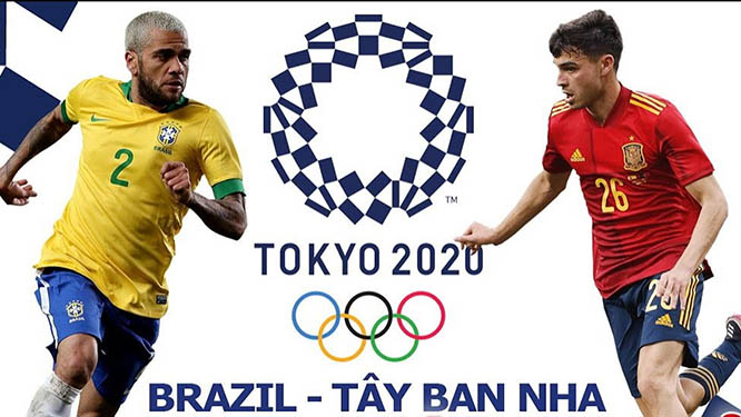 Xem trực tiếp bóng đá Olympic hôm nay: U23 Brazil vs Tây Ban Nha (VTV6)