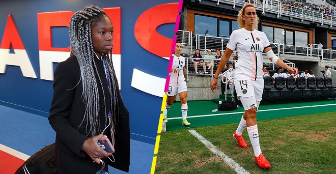 PSG, Aminata Diallo, Kheira Hamraoui, hành hung, côn đồ, bóng đá nữ, Cúp C1