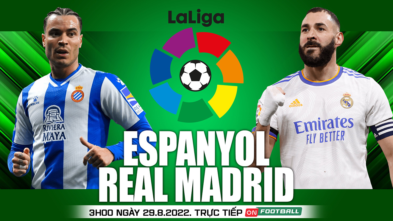 Soi kèo nhà cái Espanyol vs Real Madrid. Nhận định, dự đoán bóng đá La Liga (03h00, 29/8)