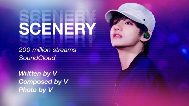 'Scenery' của V BTS đạt kỷ lục mới, lọt ngay Top trending toàn cầu