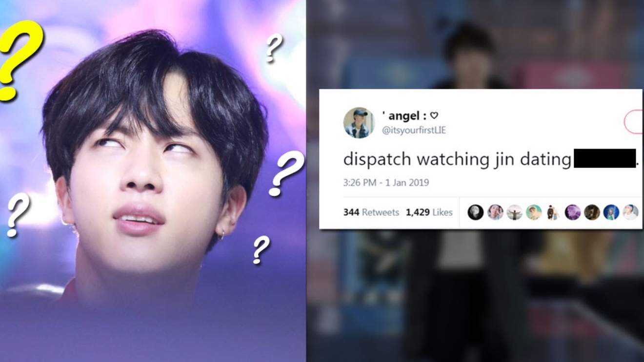 BTS, BTS tin tức, BTS thành viên, Kpop, Jin, Jin BTS, BTS Jin, BTS hẹn hò, BTS tin đồn, tin đồn BTS, BTS rumor, rumor BTS, Dispatch, BTS cặp đôi, BTS couple, BTS idol
