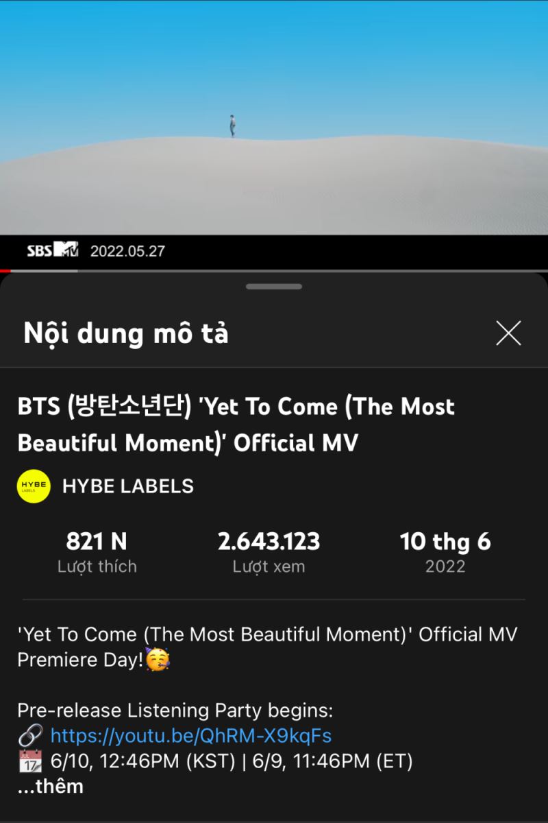 BTS, BTS tin tức, BTS thành viên, BTS youtube, BTS MV, BTS MV mới, Yet To Come, BTS Proof, BTS trở lại, BTS kỷ lục, BTS album, BTS comeback, BTS Yet To Come