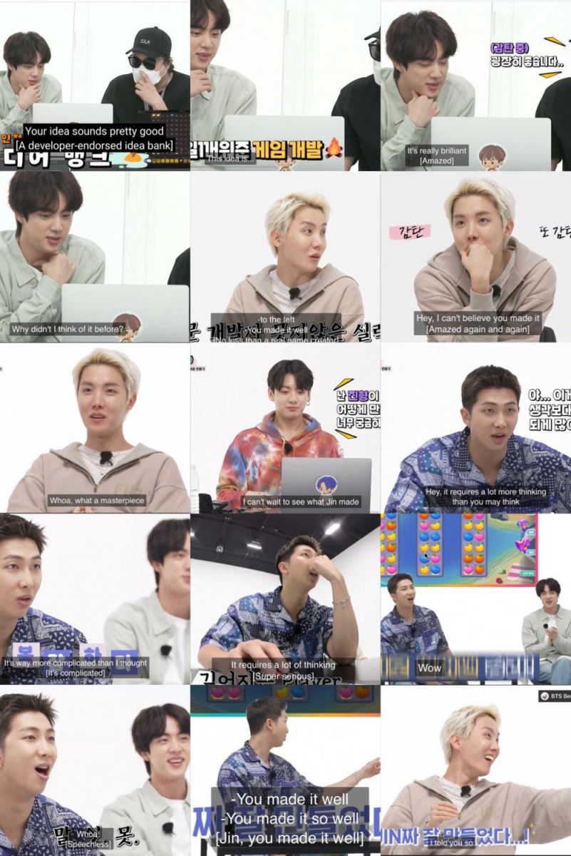 BTS, BTS tin tức, BTS thành viên, Kpop, ARMY, BTS Jin, Jin, Jin BTS, BTS army, BTS game, game BTS, BTS In The SEOM, BTS trò chơi, BTS youtube, BTS trò chơi di động