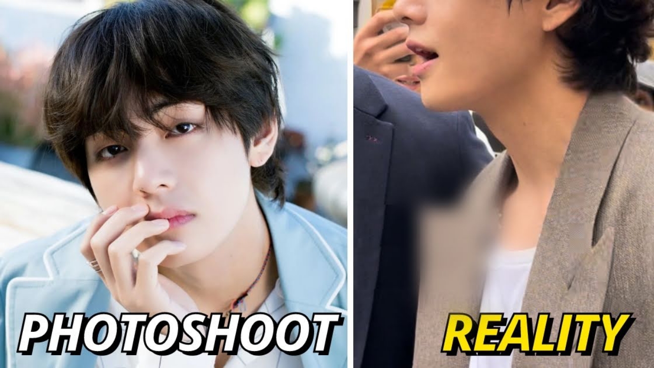 Loạt ảnh cận cảnh ở Paris cho thấy V BTS trông như thế nào ngoài đời thực