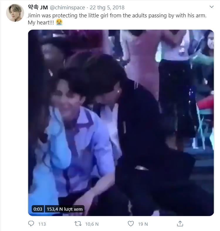 BTS, Jimin chuẩn soái ca, Hành động của Jimin BTS với ARMY nhí, BTS tin tức, Jimin nhà BTS và một ARMY, sự quan tâm của BTS đến các ARMY