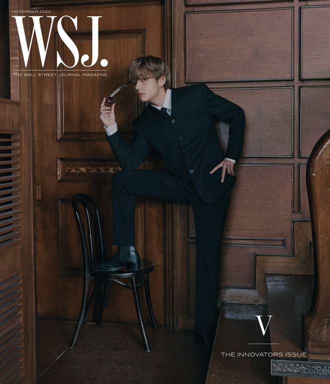 BTS, BTS tin tức, BTS thành viên, BTS V, V, WSJ, tạp chí, thời trang, Kpop