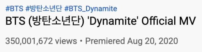 BTS, BTS thành viên, BTS Dynamite, BTS YouTube, BTS tin tức, Dynamite, Blackpink