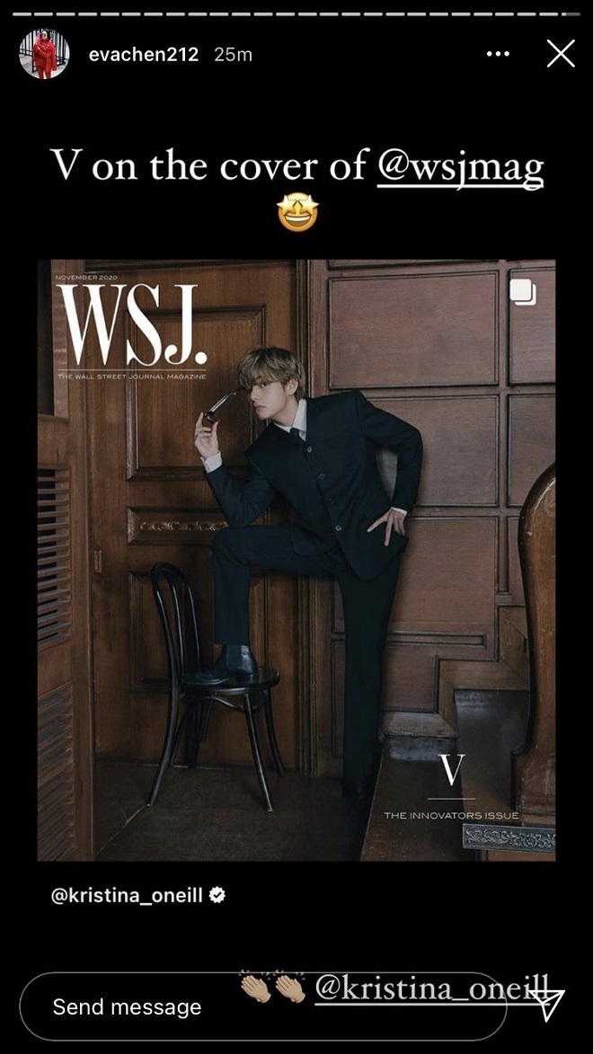 BTS, BTS tin tức, BTS thành viên, BTS V, V, WSJ, tạp chí, thời trang, Kpop