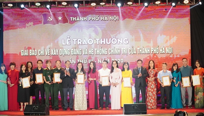 Giải báo chí thành phố Hà Nội, TTXVN, Báo Nhân dân, Báo Hà Nội Mới, Thể thao & Văn hoá