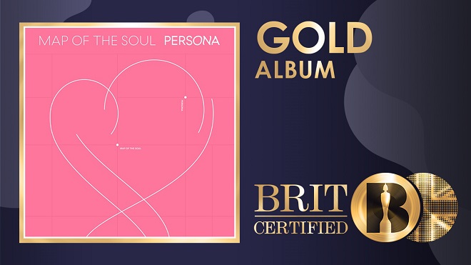 BTS, Đĩa Vàng, Map Of The Soul: Persona, BTS Album, BTS tin tức, BTS thành viên, BTS bài hát, BTS Dynamite, BTS Boy With Luv, Halsey, BRIT Awards, BTS On