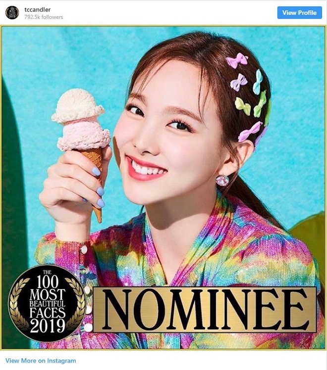 Twice, 100 khuôn mặt xinh đẹp nhất thế giới 2019, Twice nayeon, twice mina, twice momo, twice tzuyu, twice jihyo, twice Jeongyeon, twice sana, twice Dahyun, Chaeyoung