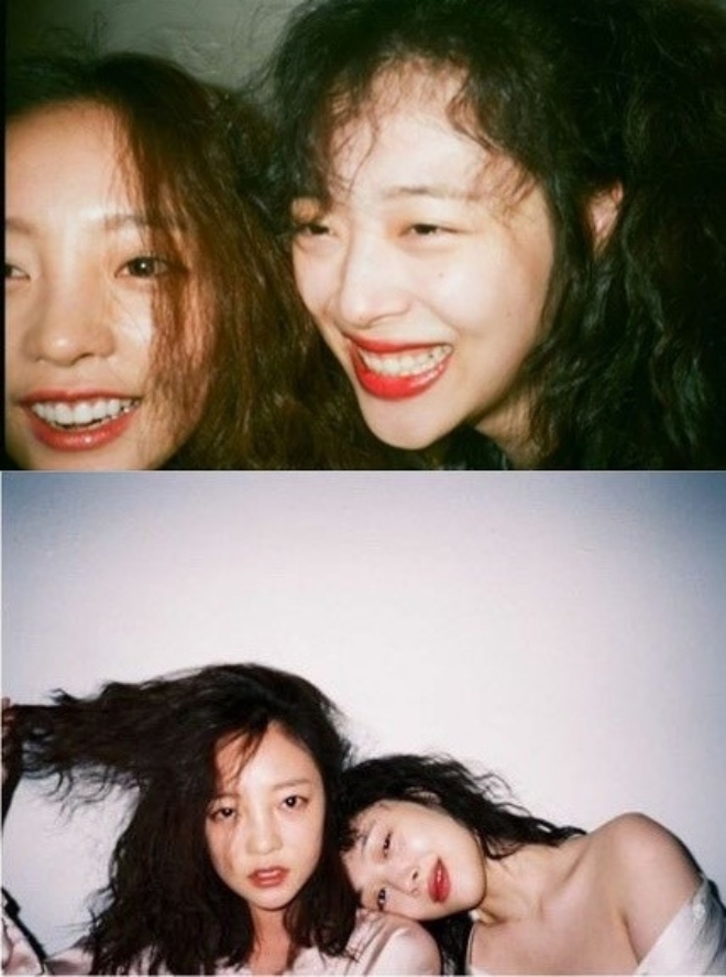 Sulli, Sulli Choi, Goo Hara khóc, xin lỗi Sulli, Sulli, f(x), sulli tự tử, sulli qua đời, sulli iu, sulli facebook, Goo Hara livestream khóc nức nở nói xin lỗi Sulli