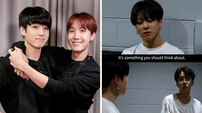 Jungkook BTS rơi nước mắt trước lời khuyên cảm động của J-Hope