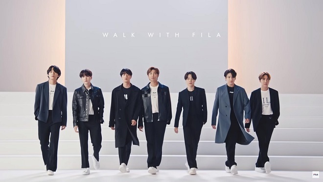 'Mê mẩn' trước bộ ảnh mới toanh của BTS với Fila