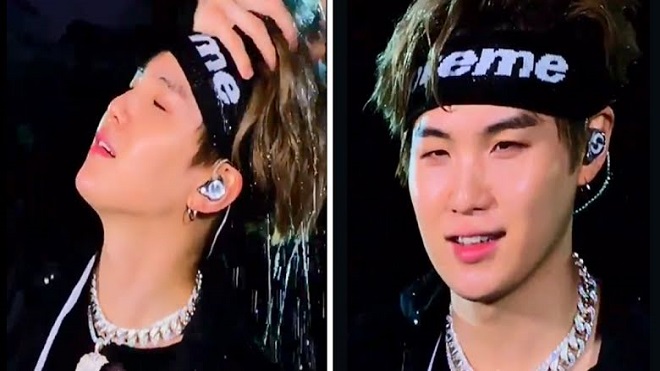 Bất ngờ với khả năng ứng biến của Suga khi bị Jimin BTS 'chơi khăm'
