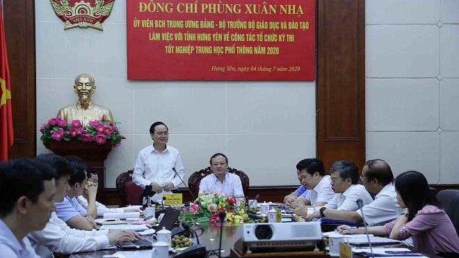 Nghiêm túc trong mọi khâu Kỳ thi tốt nghiệp Trung học phổ thông 2020