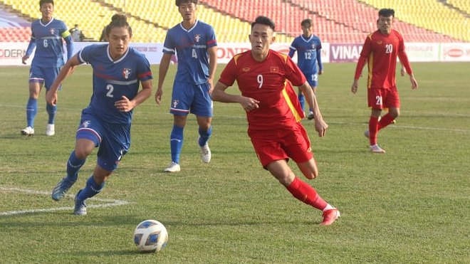 Kết quả bóng đá U23 Đài Loan 0-1 U23 Myanmar, vòng loại U23 châu Á 2022