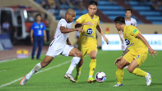 Trực tiếp Thanh Hoá vs Nam Định - VTV6 trực tiếp bóng đá V-League (18h00, 9/7)