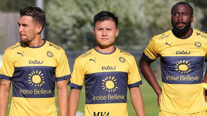 Quang Hải, Pau, Pau FC, Ligue 2, Hà Nội FC, Vleague, lịch thi đấu Vleague, bxh Vleague, trực tiếp bóng đá, dtvn, danh sách đội tuyển Việt Nam, park hang seo