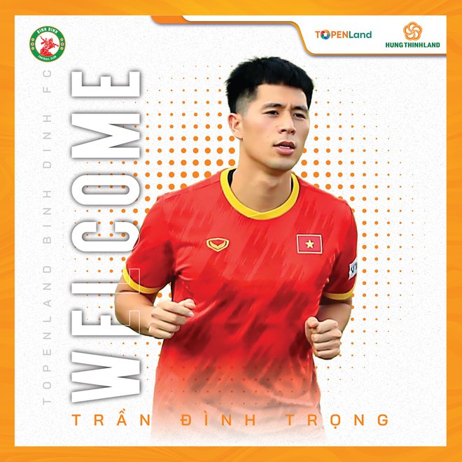 bóng đá Việt Nam, Đình Trọng, Trần Đình Trọng, V-League, V-League 2022, Topenland Bình Định, Hà Nội FC, lịch thi đấu V-League 2022, VFF, VPF, đội tuyển Việt Nam