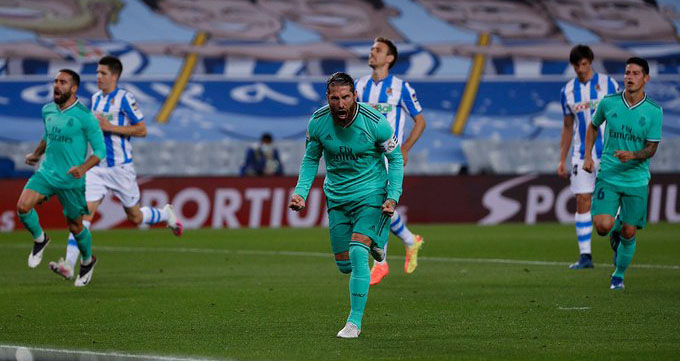 Ket qua bong da, Real Sociedad 1-2 Real Madrid, Video clip bàn thắng Real Madrid, ket qua bong da Tay Ban Nha, kết quả bóng đá La Liga, bảng xếp hạng bóng đá Tây Ban Nha