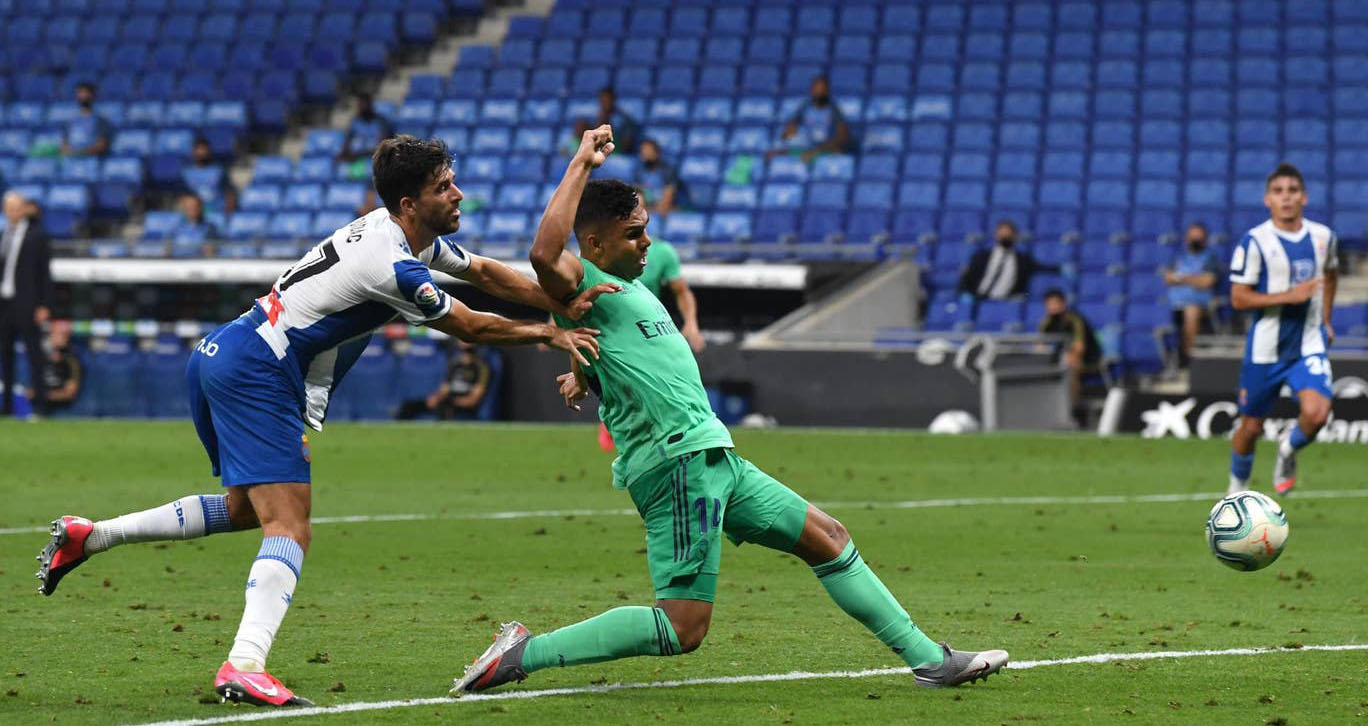 Ket qua bong da, ket qua bong da Tay Ban Nha, ket qua bong da La Liga, Espanyol 0-1 Real Madrid, kết quả vòng 32 La Liga, bảng xếp hạng bóng đá Tây Ban Nha, BXH La Liga