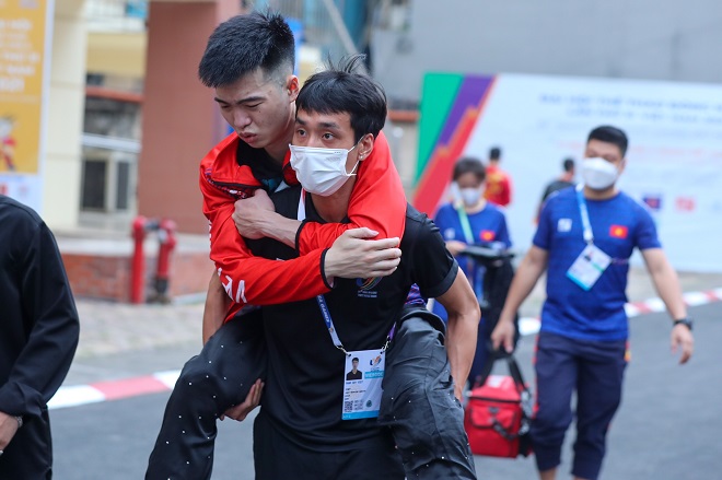 Wushu SEA Games 31, Wushuh, SEA Games 31, VĐV Wushu Việt Nam đổ gục trên sân, Nguyễn Văn Phương, thái cực quyền nam, HCV Wushu, lịch thi đấu Wushu, kết quả môn Wushu