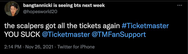 BTS, ARMY phẫn nộ cách bán vé của Ticketmaster, Permission To Dance On Stage