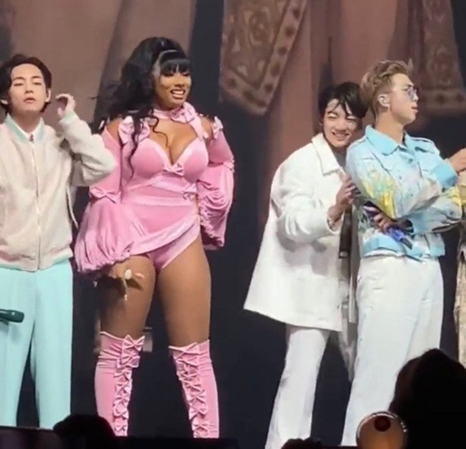 BTS, Jungkook nhút nhát, Jungkook, Megan Thee Stallion, V BTS, Jin, J-Hope, Suga