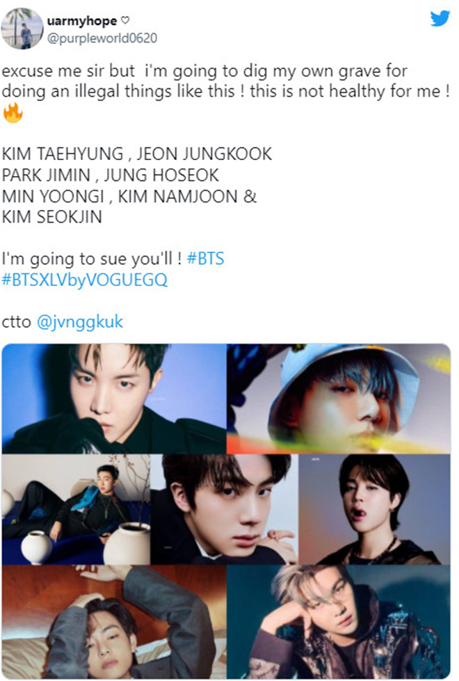 BTS, BTS lại tạo trend trên Twitter, Visual đỉnh cao của BTS, V BTS, Jin, Suga