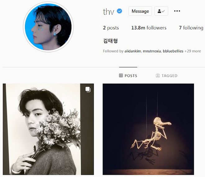 BTS, V BTS, V BTS vô tình theo dõi Jennie trên Instagram, Jungkook, Jimin, bts