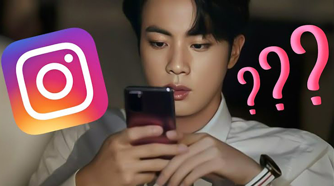 BTS: Jin thể hiện vai trò anh cả trên cả Instagram