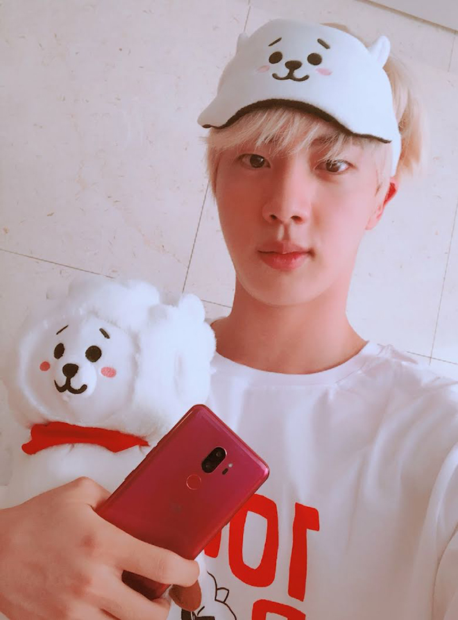 BTS, Jin, Tài khoản của Jin trên Instagram, Jin BTS trên cả Instagram, Jungkook