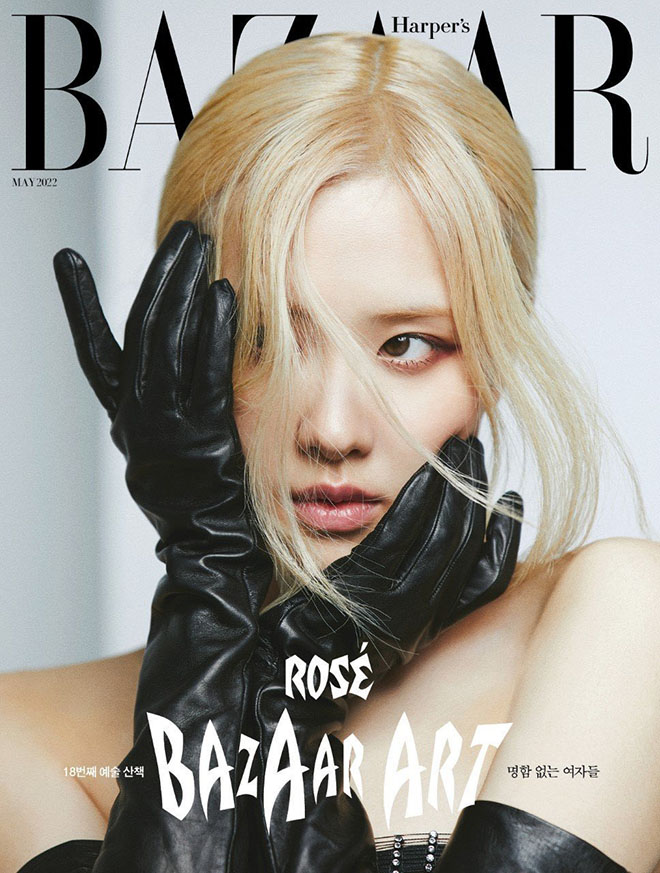 Blackpink, Rosé Blackpink, Yves Saint Laurent, Rosé trên Harper's Bazaar, Lisa