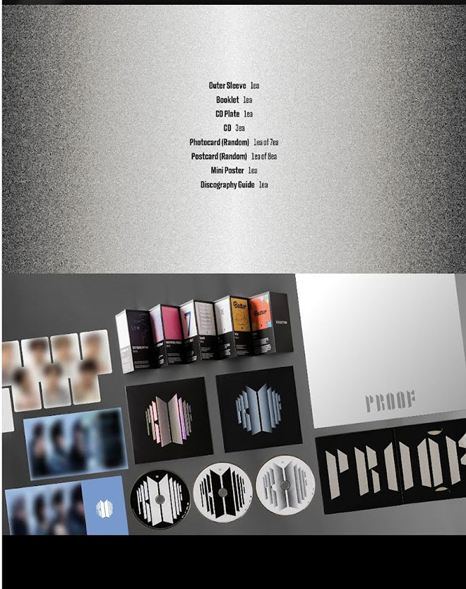 BTS, Ngắm tường tận album Proof của BTS, Suga, Jungkook, V BTS, J-Hope, Tin bts