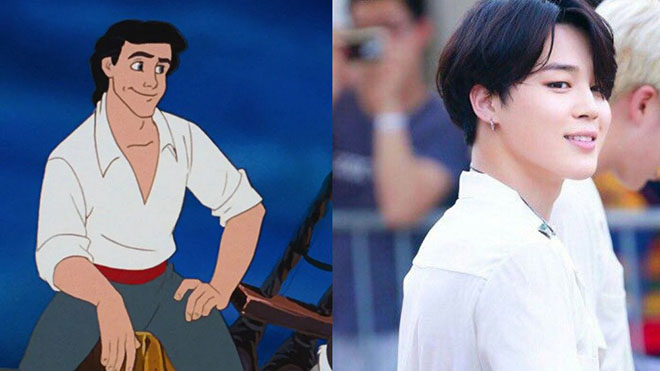 BTS, Jungkook, Jimin, Nam thần là hoàng tử hoàn hảo trong phim Disney, Tin bts