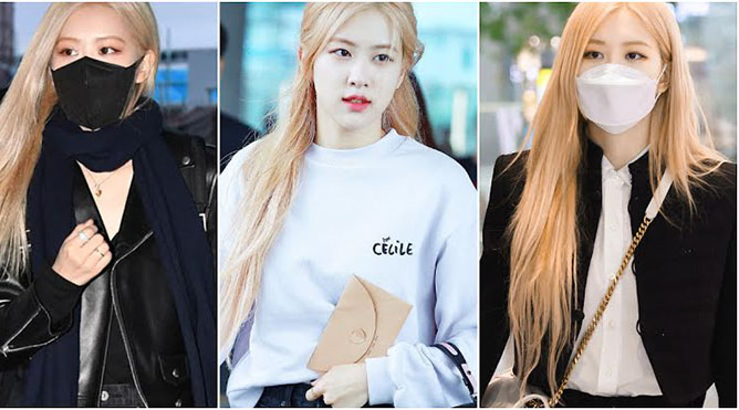 ‘Lịm tim’ ngắm trang phục sân bay của Rosé Blackpink