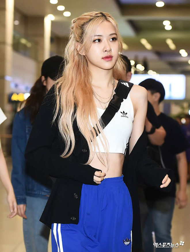 Blackpink, Rosé, Rosé là nữ hoàng thời trang sân bay, Rosé như công chúa Disney