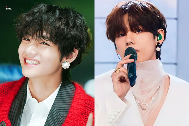 BTS, V BTS, V BTS đi đầu trend ngọc trai, V BTS phá vỡ định kiến giới tính, Tin bts