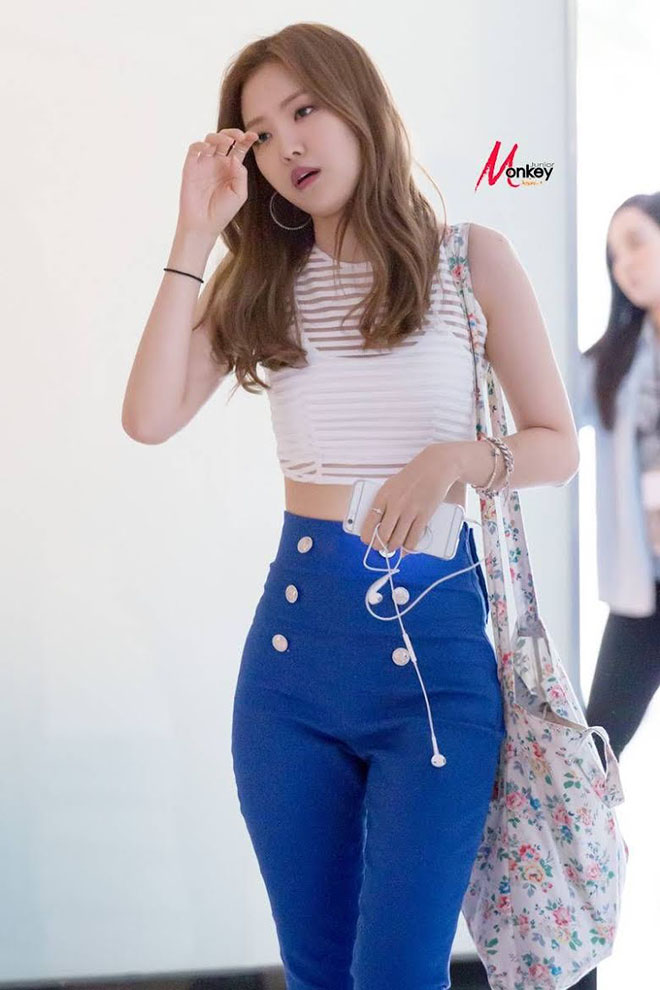 Blackpink, Rosé Blackpink, Rosé Blackpink vòng eo siêu nhỏ, Top 3 eo con kiến, Jisoo