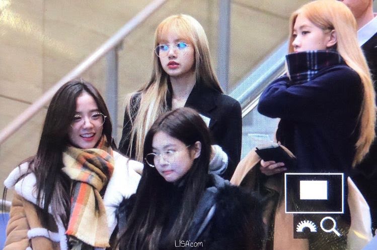 Blackpink, Blackpink sang Mỹ, Blackpink tại sân bay Incheon, Jennie, Jisoo, Lisa, Tin blackpink