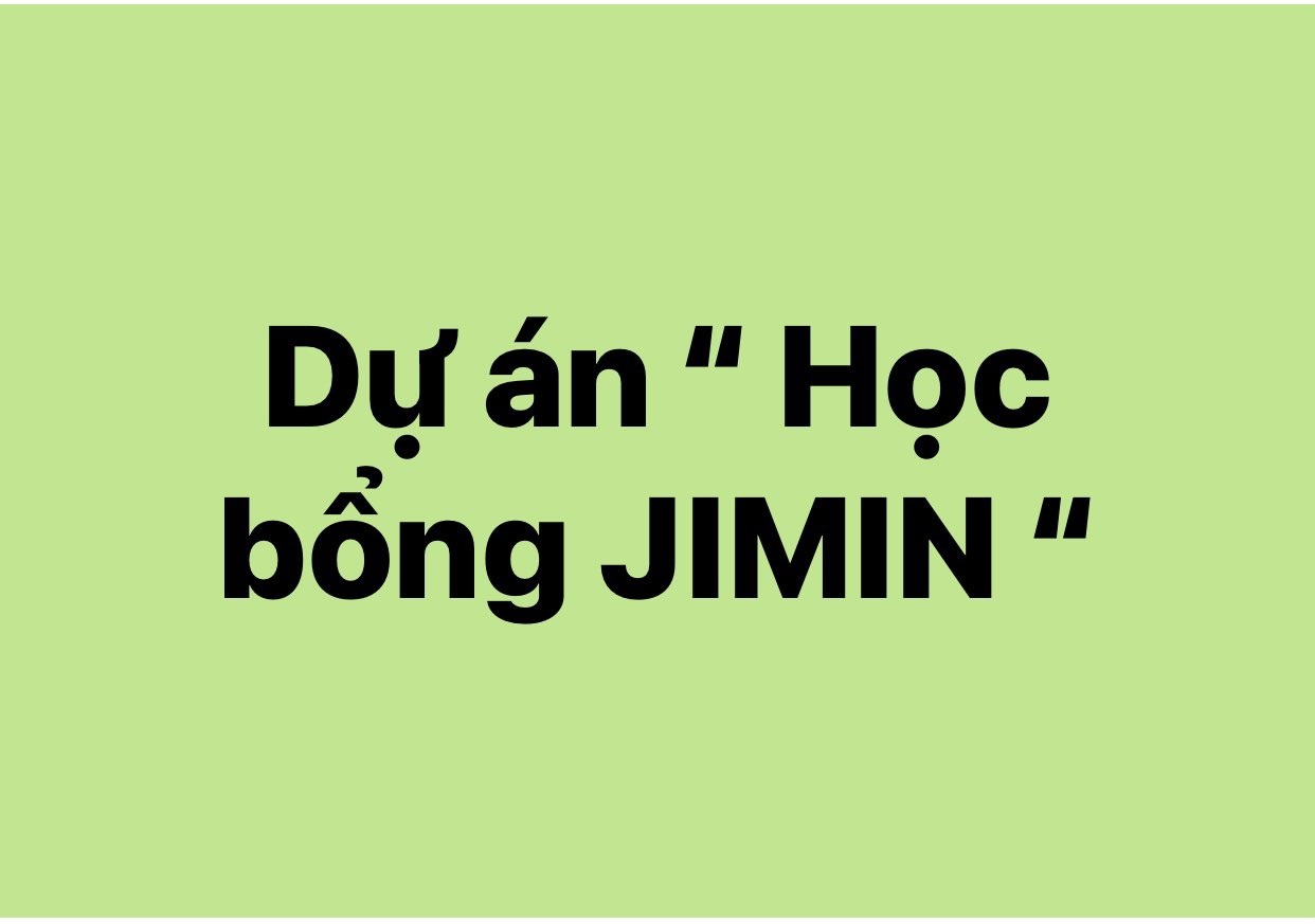 BTS, Jimin, Học bổng Jimin BTS, Jungkook, V BTS, Sinh nhật Jungkook, Tin bts