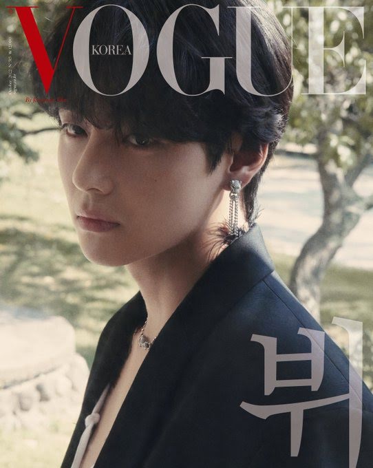 BTS, V BTS, V BTS già đời, Phỏng vấn của V BTS trong Vogue Korea, Jimin, Tin bts