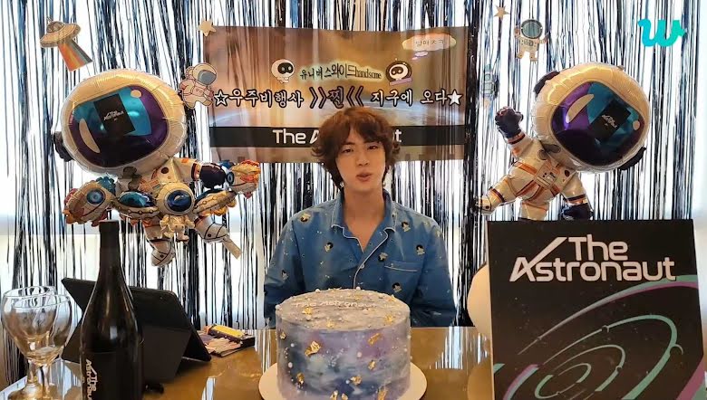 BTS, Jin, Đĩa đơn The Astronaut của Jin, Jin phát livestream, Jin đến Argentina